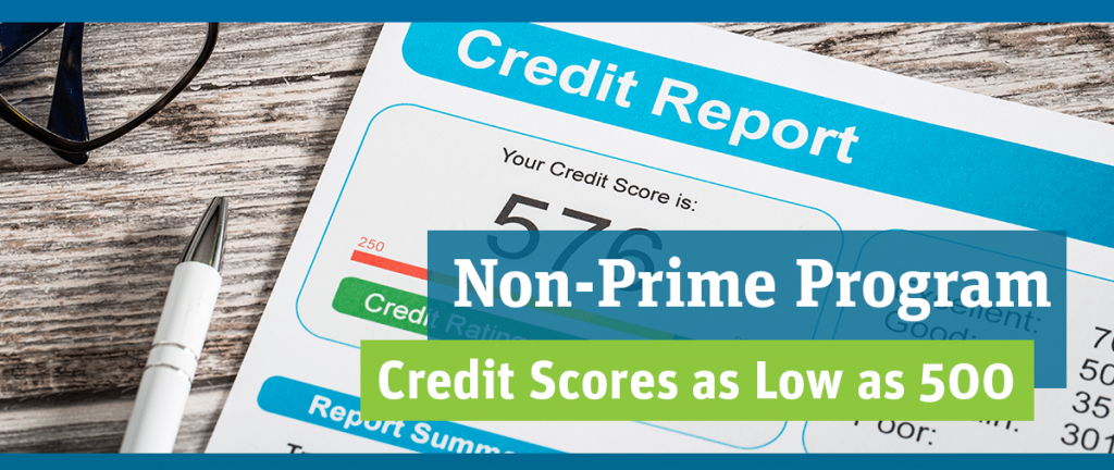 Non-Prime Loan program